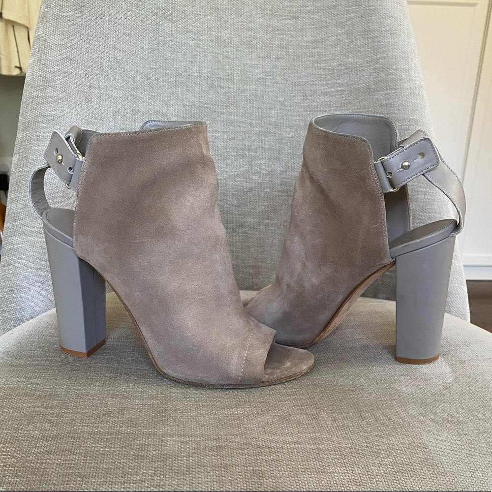 Vince Peep Toe Booties